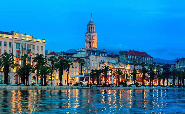 Split, Hvar i Trogir